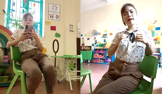 Cô giáo mầm non quay clip thủ dâm trong giờ học 5 - fbfdazgn.sbs