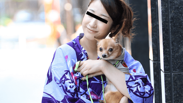 082423_01 - Người đẹp mặc yukata dắt chó đi dạo - fbfdazgn.sbs